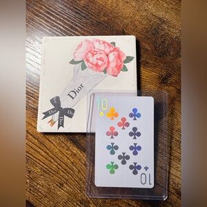 🔥RARE🔥 Dior Collectors JOY Playing Card—10 of Clubs ♣️